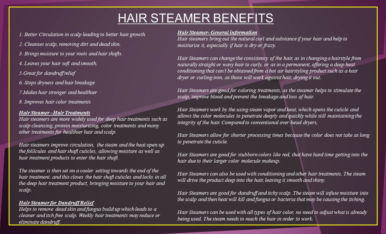 Hair Steamer Benefits